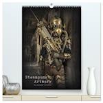 Steampunk Artwork (hochwertiger Premium Wandkalender 2025 DIN A2 hoch), Kunstdruck in Hochglanz