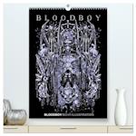 BLOODBOY/SCI-FI ILLUSTRATION (hochwertiger Premium Wandkalender 2025 DIN A2 hoch), Kunstdruck in Hochglanz