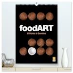 foodART - Früchte und Gemüse (hochwertiger Premium Wandkalender 2025 DIN A2 hoch), Kunstdruck in Hochglanz