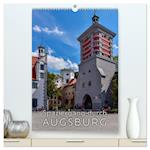 Spaziergang durch Augsburg (hochwertiger Premium Wandkalender 2025 DIN A2 hoch), Kunstdruck in Hochglanz