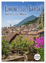 LIMONE SUL GARDA Unvergessliche Momente (Wandkalender 2025 DIN A2 hoch), CALVENDO Monatskalender