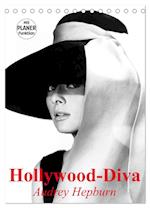 Hollywood-Diva. Audrey Hepburn (Tischkalender 2025 DIN A5 hoch), CALVENDO Monatskalender