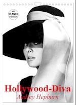 Hollywood-Diva. Audrey Hepburn (Wandkalender 2025 DIN A4 hoch), CALVENDO Monatskalender