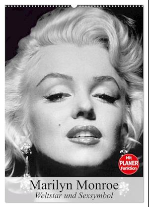 Marilyn Monroe. Weltstar und Sexsymbol (Wandkalender 2025 DIN A2 hoch), CALVENDO Monatskalender