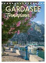 GARDASEE Terminplaner (Tischkalender 2025 DIN A5 hoch), CALVENDO Monatskalender