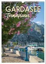 GARDASEE Terminplaner (Wandkalender 2025 DIN A3 hoch), CALVENDO Monatskalender