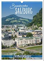 Bezauberndes SALZBURG / Terminplaner (Wandkalender 2025 DIN A3 hoch), CALVENDO Monatskalender