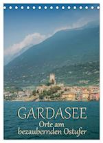 GARDASEE Orte am bezaubernden Ostufer (Tischkalender 2025 DIN A5 hoch), CALVENDO Monatskalender