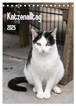 Katzenalltag 2025 (Tischkalender 2025 DIN A5 hoch), CALVENDO Monatskalender