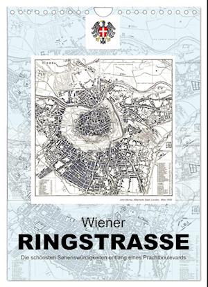 Die Wiener Ringstrasse (Wandkalender 2025 DIN A4 hoch), CALVENDO Monatskalender