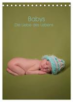 Babys - Die Liebe des Lebens (Tischkalender 2025 DIN A5 hoch), CALVENDO Monatskalender