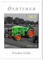 Oldtimer - Trecker Liebe (Wandkalender 2025 DIN A3 hoch), CALVENDO Monatskalender