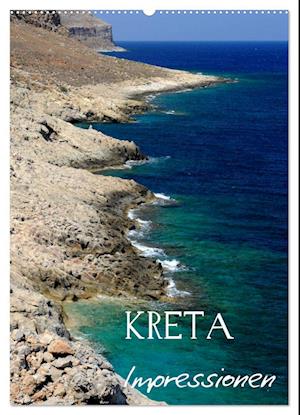 Kreta Impressionen (Wandkalender 2025 DIN A2 hoch), CALVENDO Monatskalender