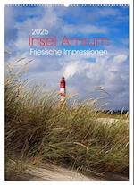 Insel Amrum - Friesische Impressionen (Wandkalender 2025 DIN A2 hoch), CALVENDO Monatskalender