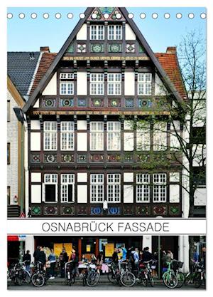 Osnabrück Fassade (Tischkalender 2025 DIN A5 hoch), CALVENDO Monatskalender