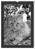 Katz & Maus (Wandkalender 2025 DIN A3 hoch), CALVENDO Monatskalender