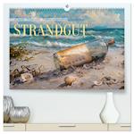 Strandgut (hochwertiger Premium Wandkalender 2025 DIN A2 quer), Kunstdruck in Hochglanz