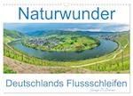 Naturwunder - Deutschlands Flussschleifen (Wandkalender 2025 DIN A3 quer), CALVENDO Monatskalender