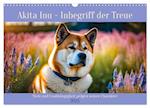 Akita Inu - Inbegriff der Treue (Wandkalender 2025 DIN A3 quer), CALVENDO Monatskalender