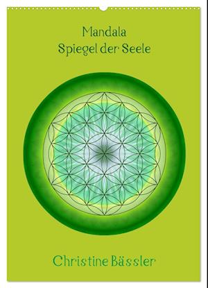 Mandala - Spiegel der Seele/CH-Version (Wandkalender 2025 DIN A2 hoch), CALVENDO Monatskalender