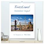 Friesland - Nordseebad Dangast (hochwertiger Premium Wandkalender 2025 DIN A2 hoch), Kunstdruck in Hochglanz