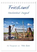 Friesland - Nordseebad Dangast (Tischkalender 2025 DIN A5 hoch), CALVENDO Monatskalender