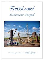 Friesland - Nordseebad Dangast (Wandkalender 2025 DIN A2 hoch), CALVENDO Monatskalender