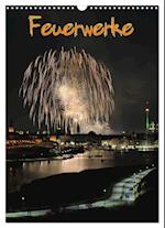 Feuerwerke Terminplaner (Wandkalender 2025 DIN A3 hoch), CALVENDO Monatskalender