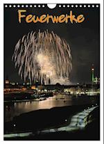 Feuerwerke Terminplaner (Wandkalender 2025 DIN A4 hoch), CALVENDO Monatskalender