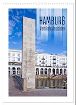 HAMBURG Vertikale Ansichten (Wandkalender 2025 DIN A3 hoch), CALVENDO Monatskalender