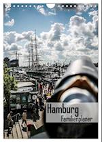 Hamburg Familienplaner (Wandkalender 2025 DIN A4 hoch), CALVENDO Monatskalender