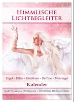 Himmlische Lichtbegleiter - Kalender (Wandkalender 2025 DIN A2 hoch), CALVENDO Monatskalender