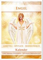 Engel - Kalender (Wandkalender 2025 DIN A3 hoch), CALVENDO Monatskalender