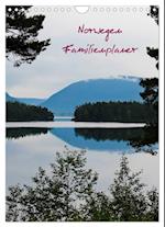 Familienplaner Norwegen (Wandkalender 2025 DIN A4 hoch), CALVENDO Monatskalender