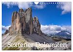 Sextener Dolomiten (Wandkalender 2025 DIN A4 quer), CALVENDO Monatskalender