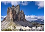 Sextener Dolomiten (Wandkalender 2025 DIN A2 quer), CALVENDO Monatskalender