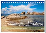 Traumhaftes Sardinien (Tischkalender 2025 DIN A5 quer), CALVENDO Monatskalender