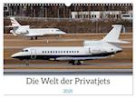 Die Welt der Privatjets (Wandkalender 2025 DIN A3 quer), CALVENDO Monatskalender