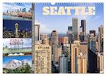 SEATTLE Unvergessliche Tour durch die Stadt und das Umland (Wandkalender 2025 DIN A3 quer), CALVENDO Monatskalender