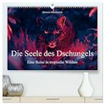 Die Seele des Dschungels - Eine Reise in tropische Wildnis (hochwertiger Premium Wandkalender 2025 DIN A2 quer), Kunstdruck in Hochglanz