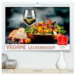 Vegane Leckerbissen (hochwertiger Premium Wandkalender 2025 DIN A2 quer), Kunstdruck in Hochglanz