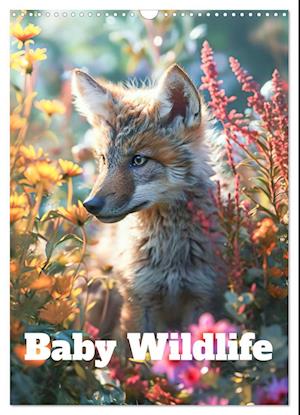 Baby Wildlife (Wall Calendar 2025 DIN A3 portrait), CALVENDO 12 Month Wall Calendar