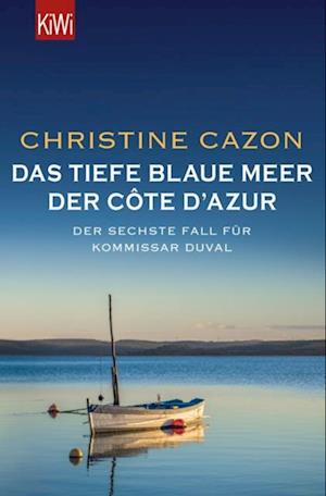 Das tiefe blaue Meer der Côte d''Azur