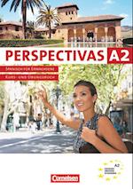 Perspectivas 2. Kurs-, Arbeits-, Vokabeltaschenbuch inkl. Kursraum-CDs