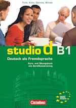 studio d B1. Gesamtband 3. Kurs- und Übungsbuch mit CD