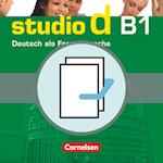 studio d - Grundstufe B1: Gesamtband - Kurs- und Übungsbuch mit Lerner-CD und Sprachtraining
