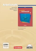 Lernstufen Mathematik 8. Jahrgangsstufe. Arbeitsheft mit CD-ROM und Lösungsteil. Hauptschule Bayern. Neue Ausgabe