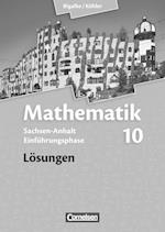 Mathematik Sekundarstufe II Sachsen-Anhalt. Einführungsphase. Lösungen