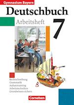 Deutschbuch 7. Arbeitsheft mit Lösungen. Bayern. Gymnasium. Neue Rechtschreibung