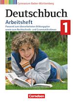 Deutschbuch Gymnasium Band 1: 5. Schuljahr. Baden-Württemberg - Bildungsplan 2016 - Arbeitsheft mit Lösungen